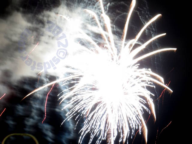 fireworks: sparkler
