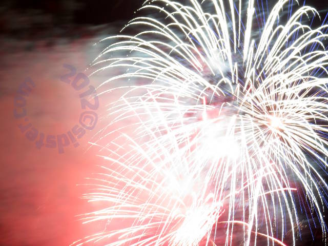fireworks: sparklers