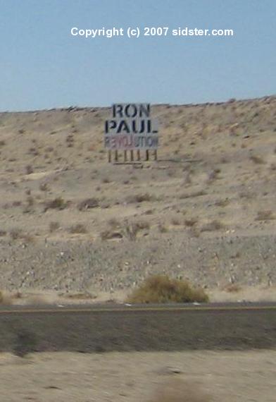 Ron Paul R3VOLUTION Billboard